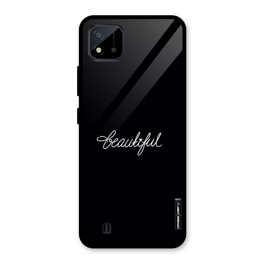 Classic Beautiful Glass Back Case for Realme C11 2021