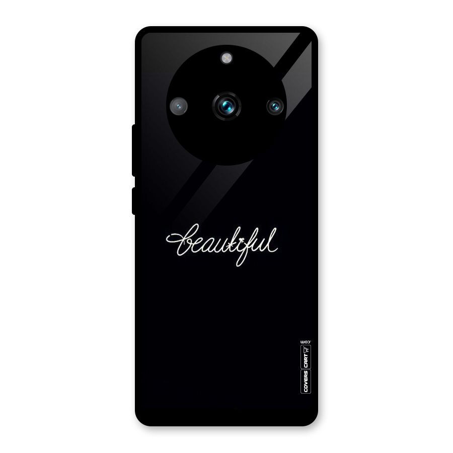 Classic Beautiful Glass Back Case for Realme Narzo 60 Pro