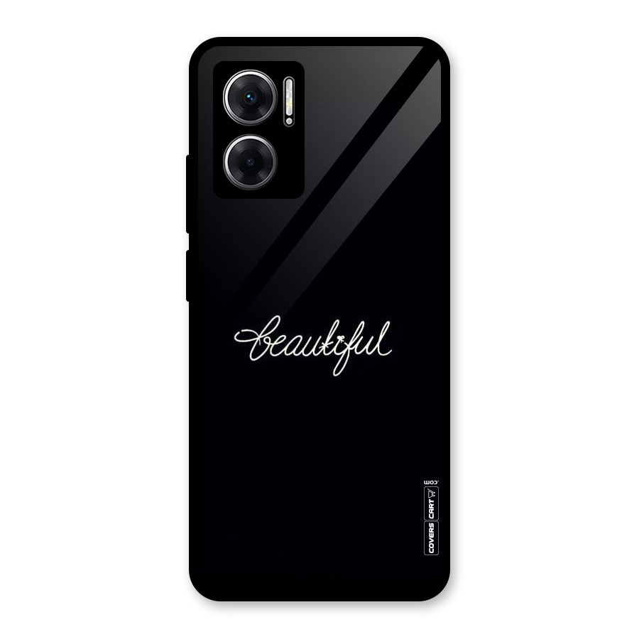Classic Beautiful Glass Back Case for Redmi 11 Prime 5G