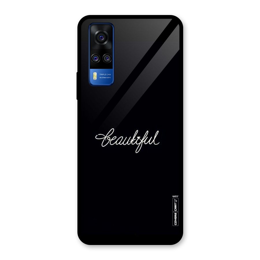 Classic Beautiful Glass Back Case for Vivo Y31