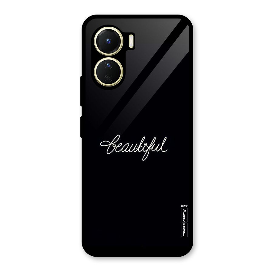 Classic Beautiful Glass Back Case for Vivo Y56