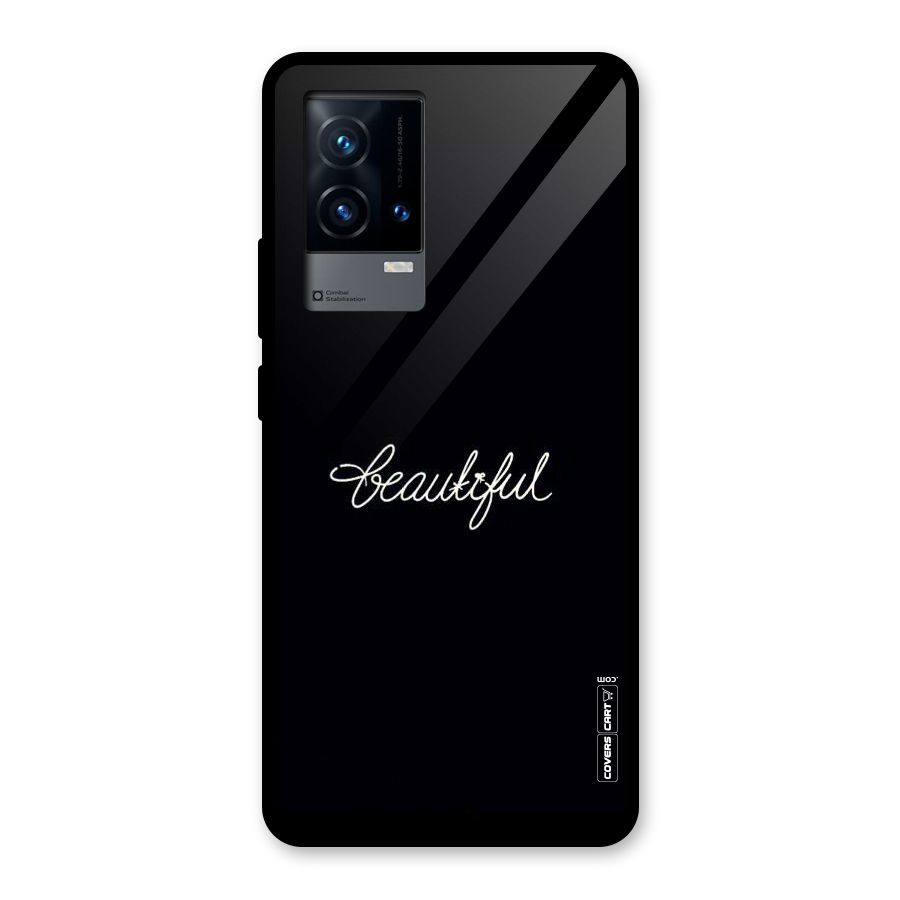 Classic Beautiful Glass Back Case for iQOO 9 5G