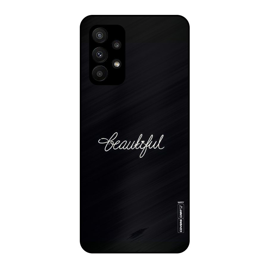 Classic Beautiful Metal Back Case for Galaxy A23