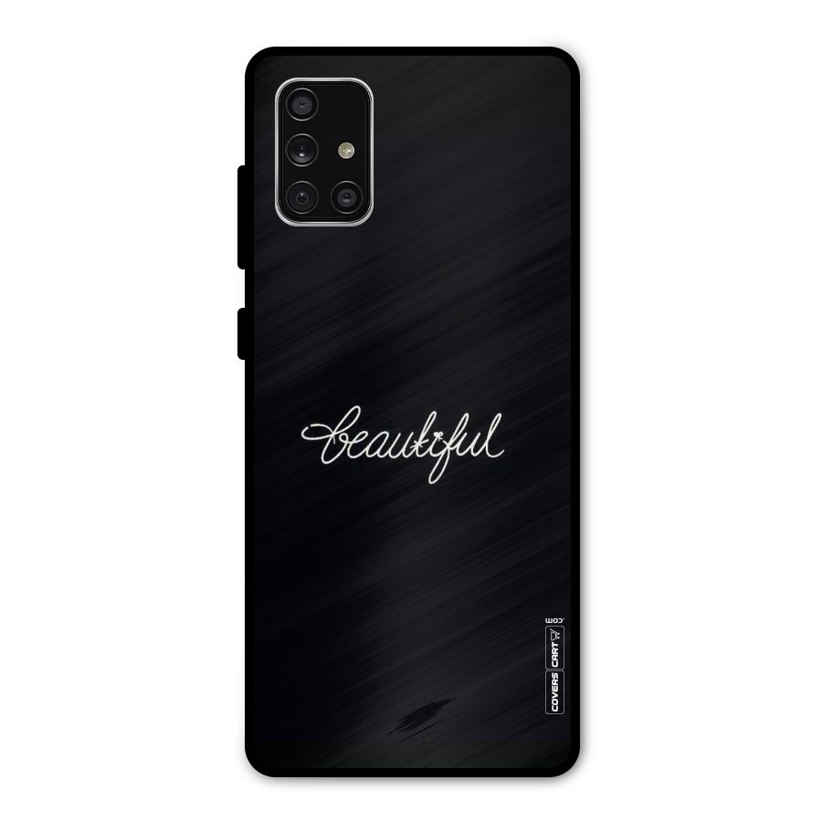 Classic Beautiful Metal Back Case for Galaxy A71