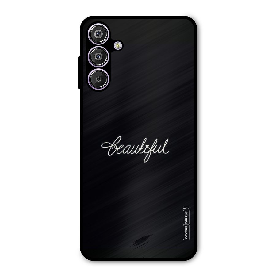 Classic Beautiful Metal Back Case for Galaxy F15