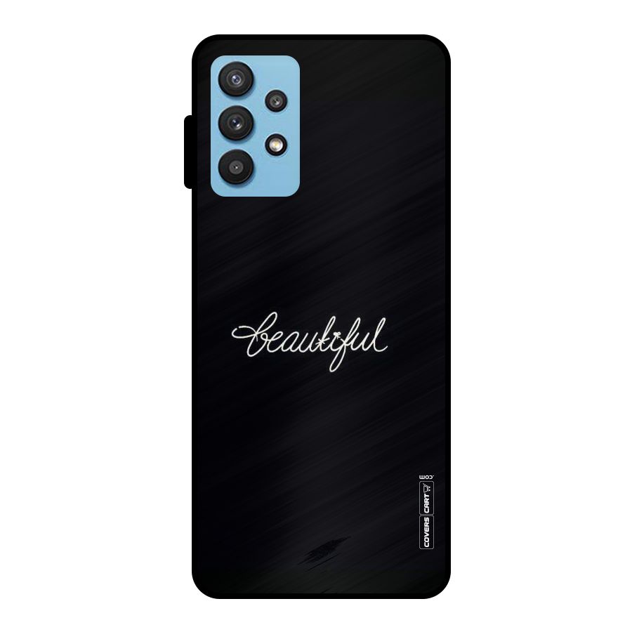 Classic Beautiful Metal Back Case for Galaxy M32 5G