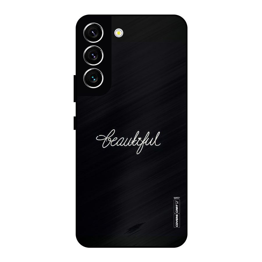 Classic Beautiful Metal Back Case for Galaxy S22 5G