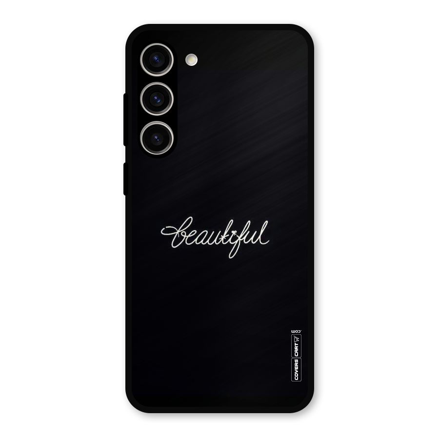 Classic Beautiful Metal Back Case for Galaxy S23 Plus