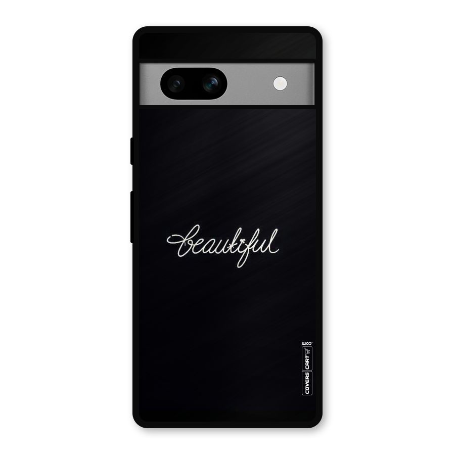 Classic Beautiful Metal Back Case for Google Pixel 7a
