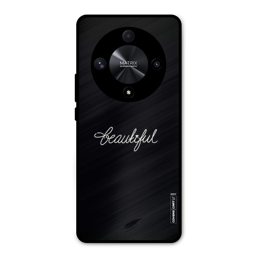 Classic Beautiful Metal Back Case for Honor X9b