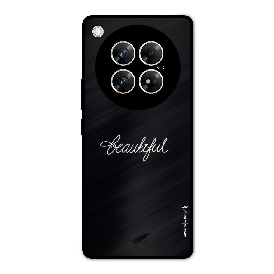 Classic Beautiful Metal Back Case for Infinix Zero 40 5G
