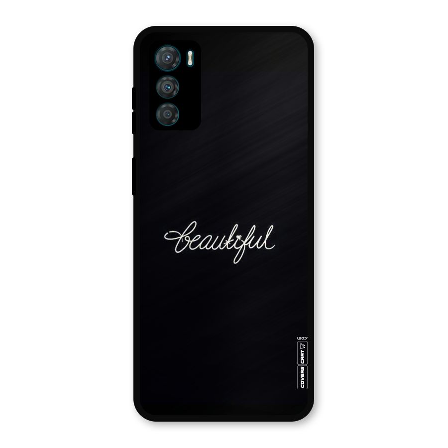 Classic Beautiful Metal Back Case for Moto G42