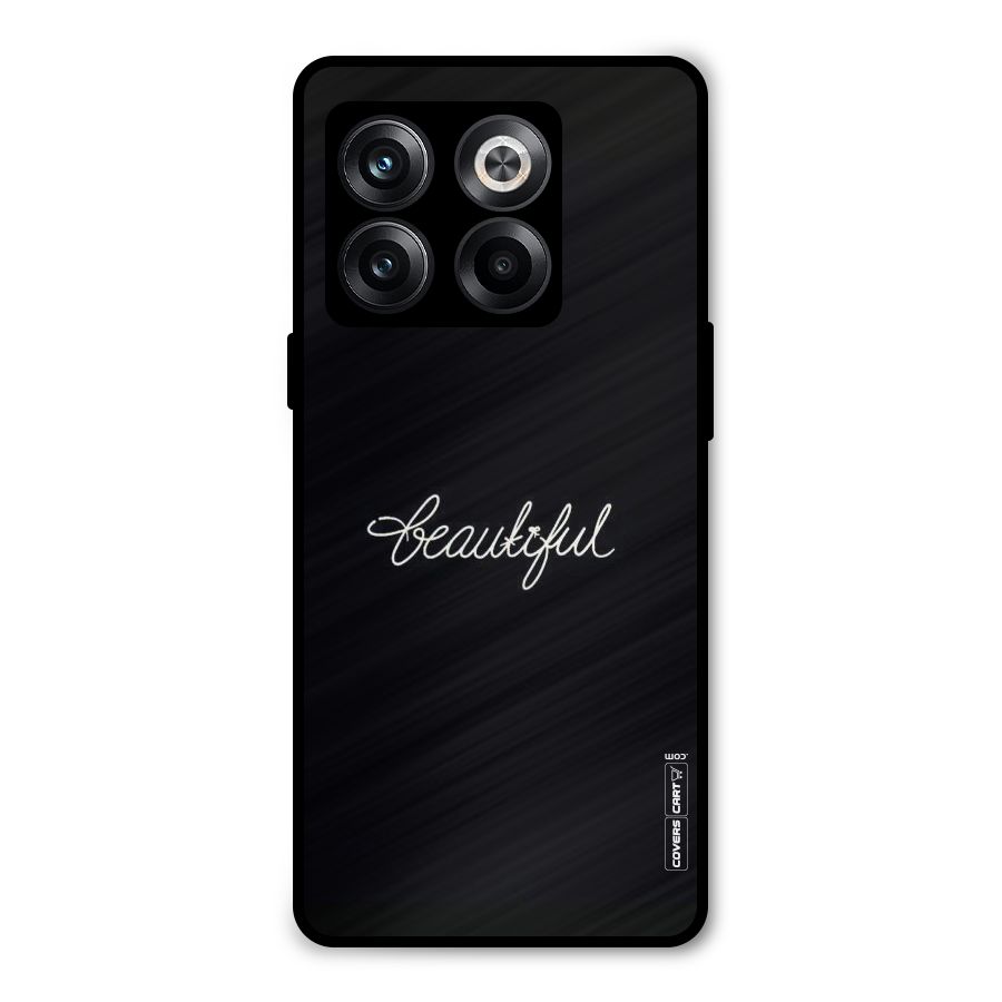 Classic Beautiful Metal Back Case for OnePlus 10T