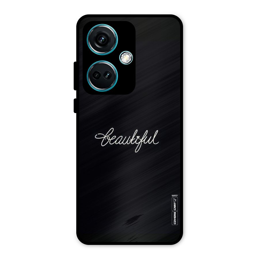 Classic Beautiful Metal Back Case for OnePlus Nord CE 3 5G