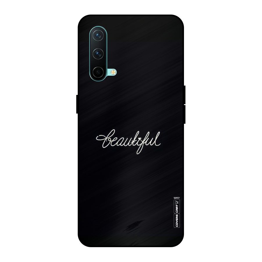 Classic Beautiful Metal Back Case for OnePlus Nord CE 5G