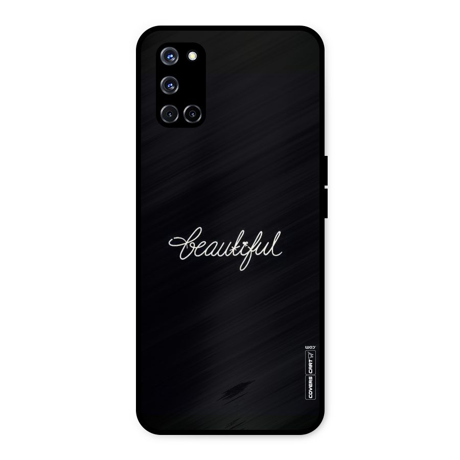 Classic Beautiful Metal Back Case for Oppo A52