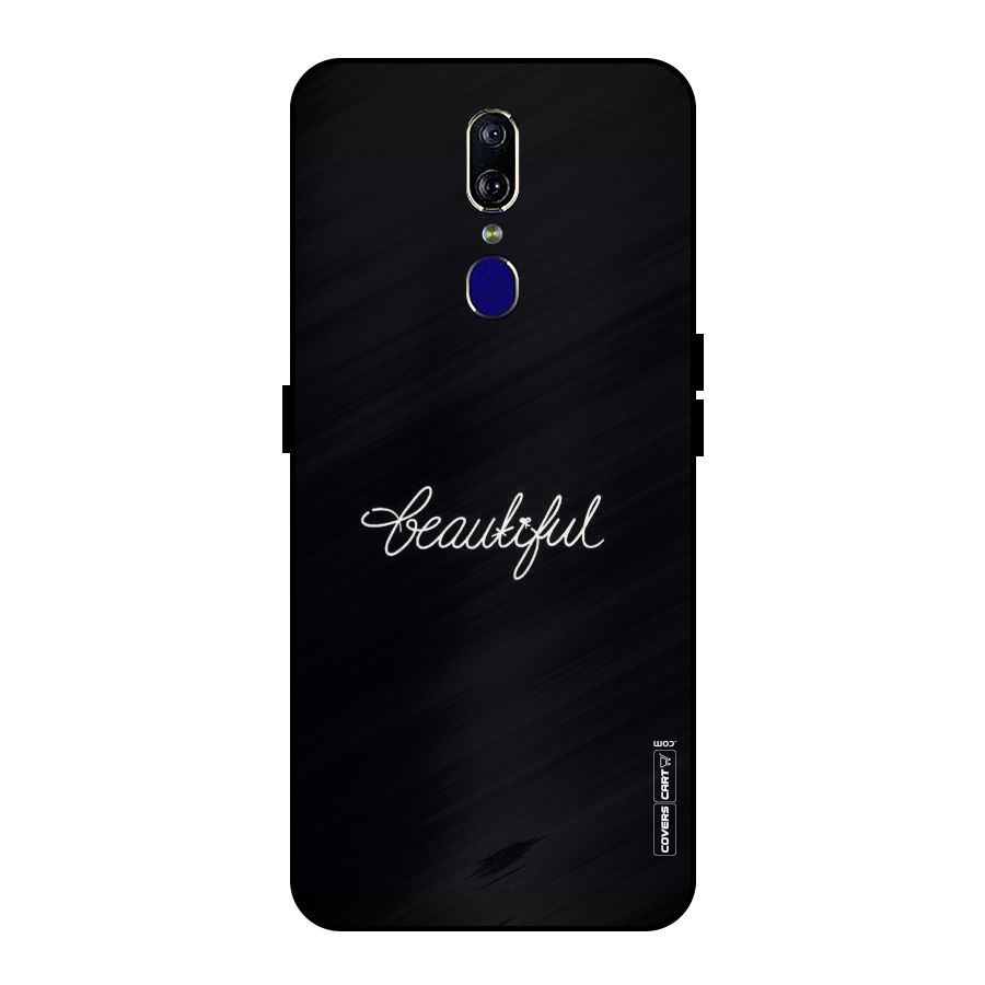 Classic Beautiful Metal Back Case for Oppo F11