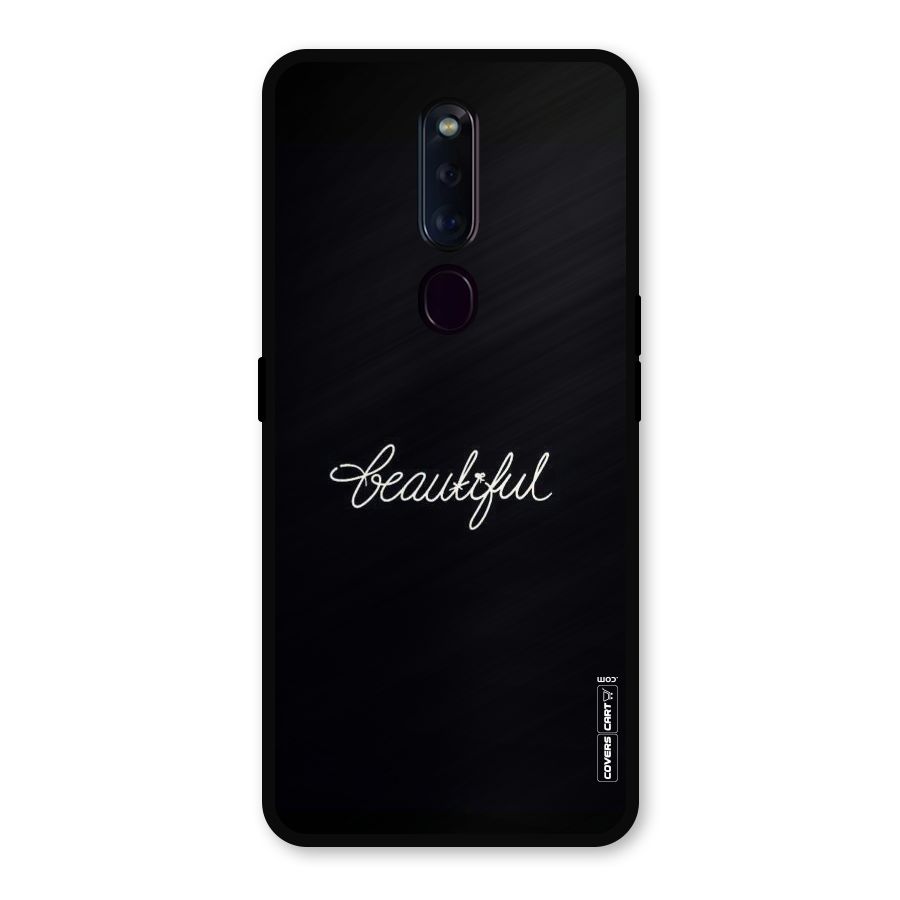 Classic Beautiful Metal Back Case for Oppo F11 Pro