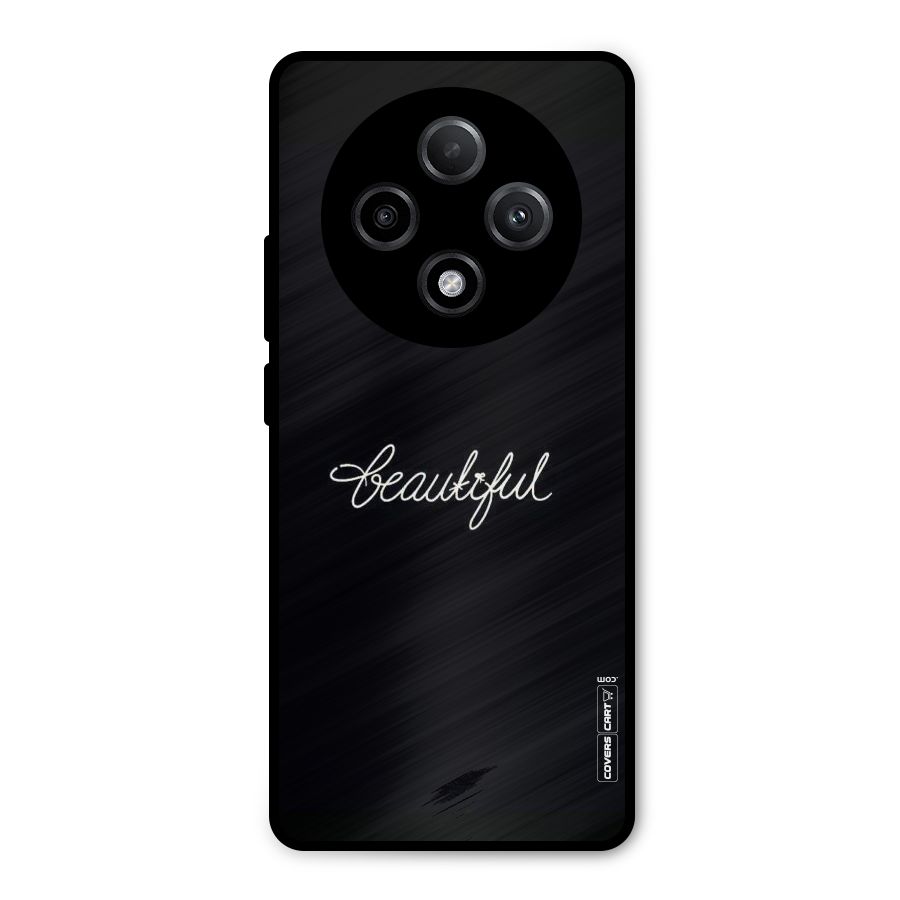 Classic Beautiful Metal Back Case for Oppo F27 Pro Plus