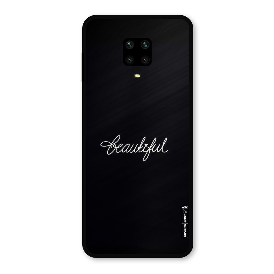 Classic Beautiful Metal Back Case for Poco M2 Pro