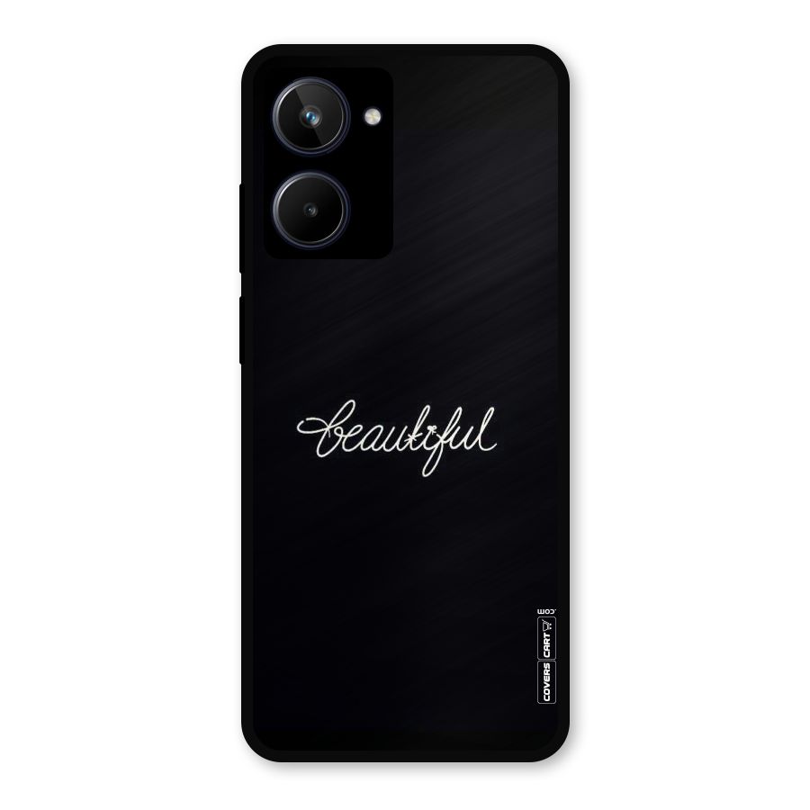 Classic Beautiful Metal Back Case for Realme 10