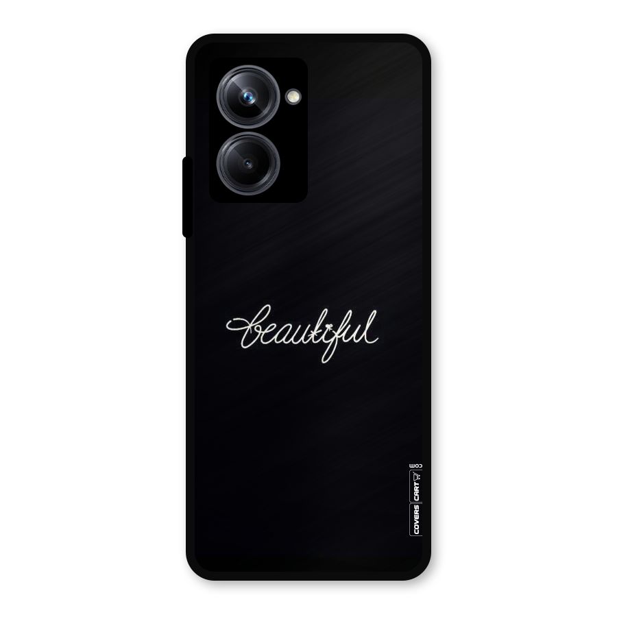 Classic Beautiful Metal Back Case for Realme 10 Pro