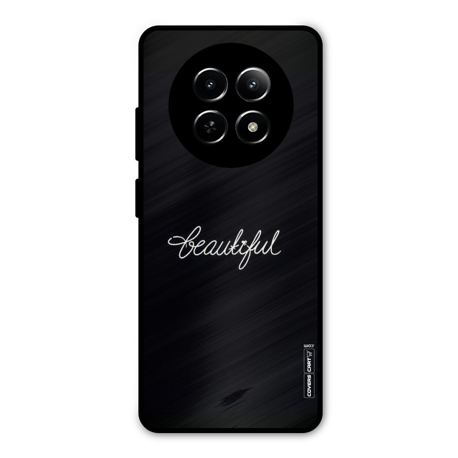 Classic Beautiful Metal Back Case for Realme 12 5G