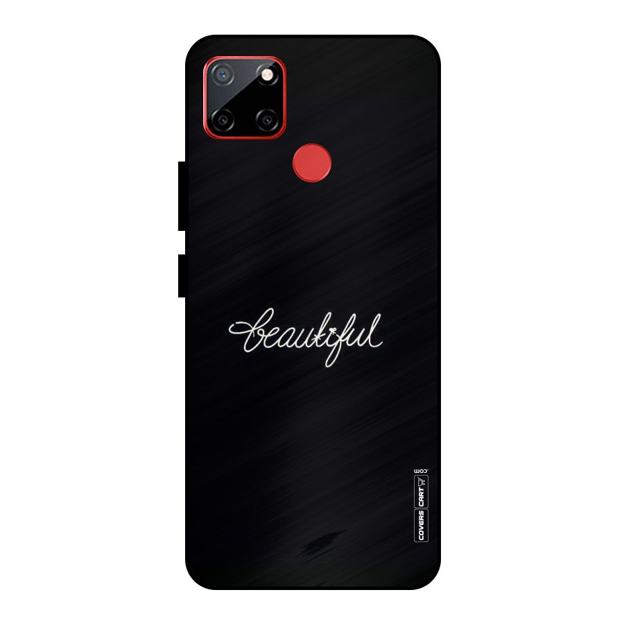 Classic Beautiful Metal Back Case for Realme C12