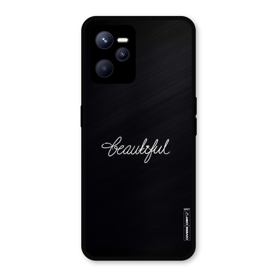 Classic Beautiful Metal Back Case for Realme C35