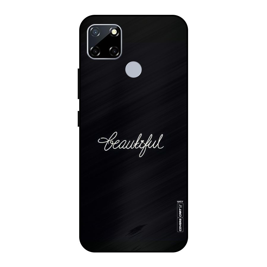 Classic Beautiful Metal Back Case for Realme Narzo 20