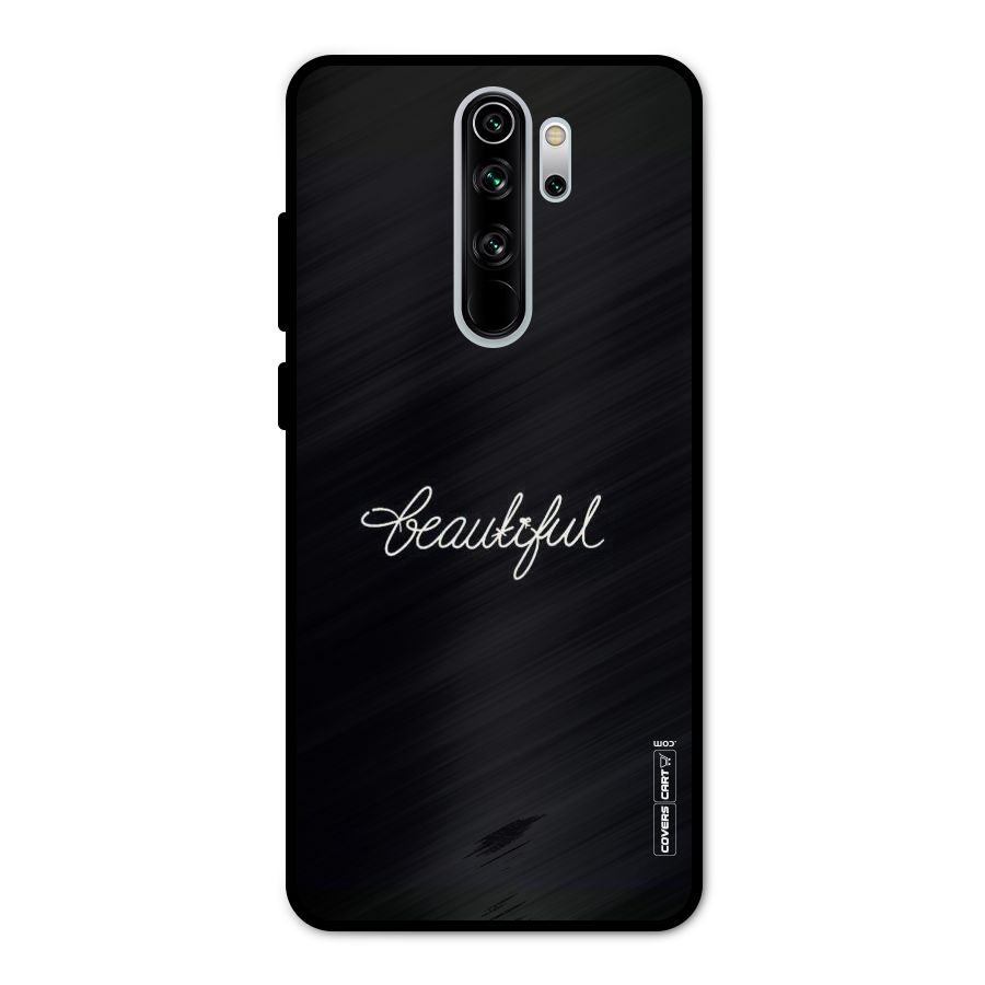Classic Beautiful Metal Back Case for Redmi Note 8 Pro