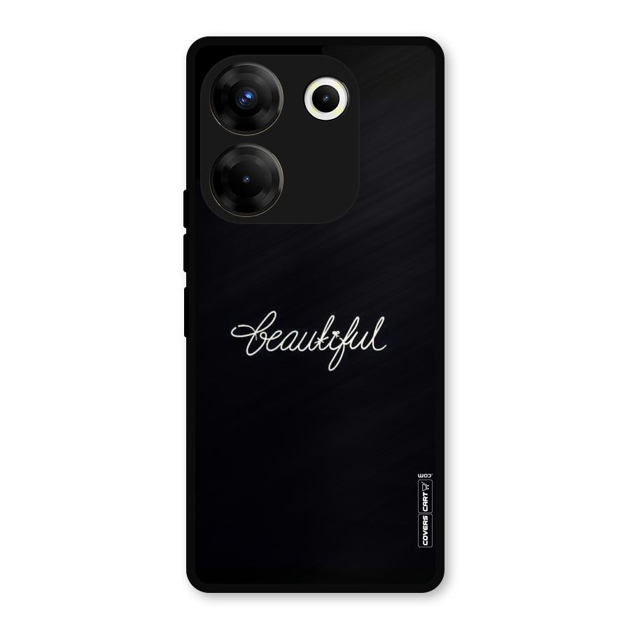 Classic Beautiful Metal Back Case for Tecno Camon 20