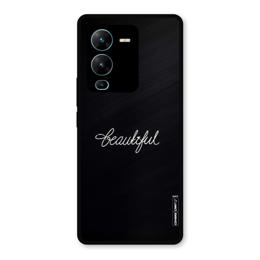Classic Beautiful Metal Back Case for Vivo V25 Pro