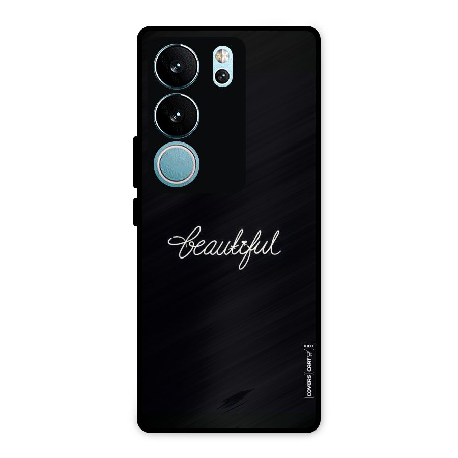 Classic Beautiful Metal Back Case for Vivo V29