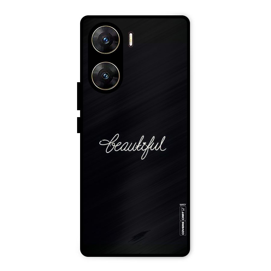 Classic Beautiful Metal Back Case for Vivo V29e