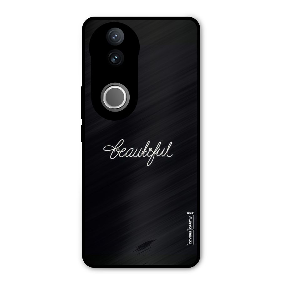 Classic Beautiful Metal Back Case for Vivo V50e