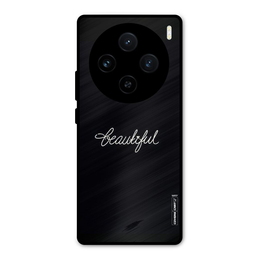 Classic Beautiful Metal Back Case for Vivo X100