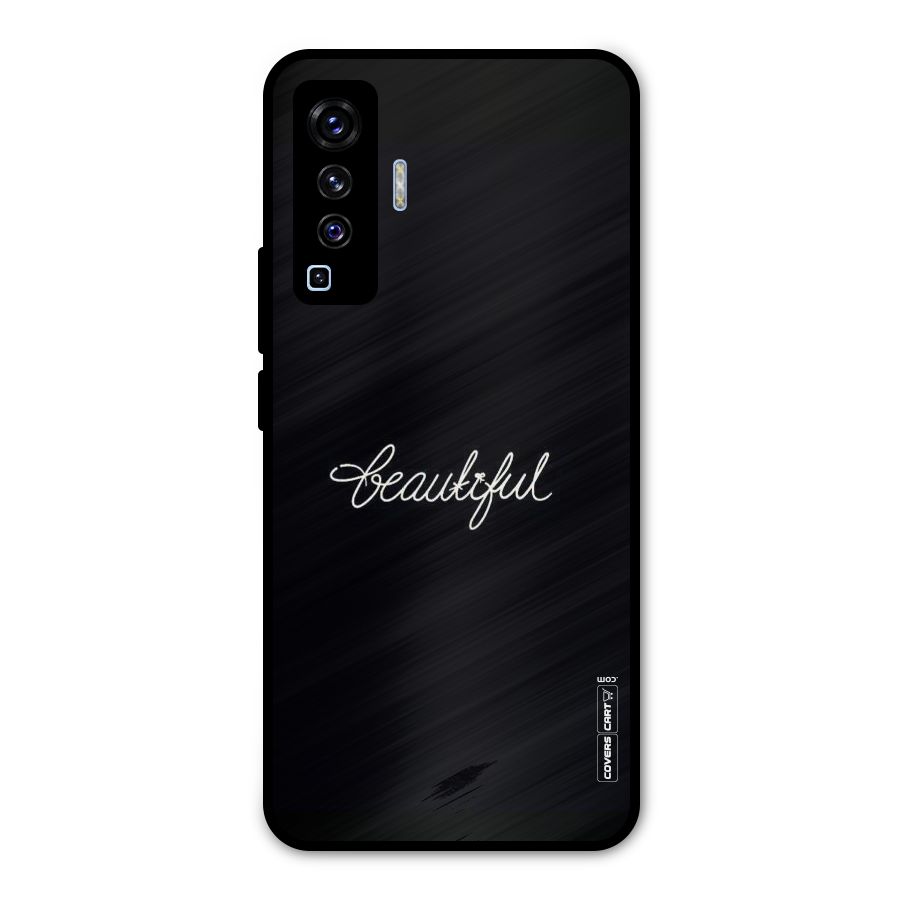 Classic Beautiful Metal Back Case for Vivo X50