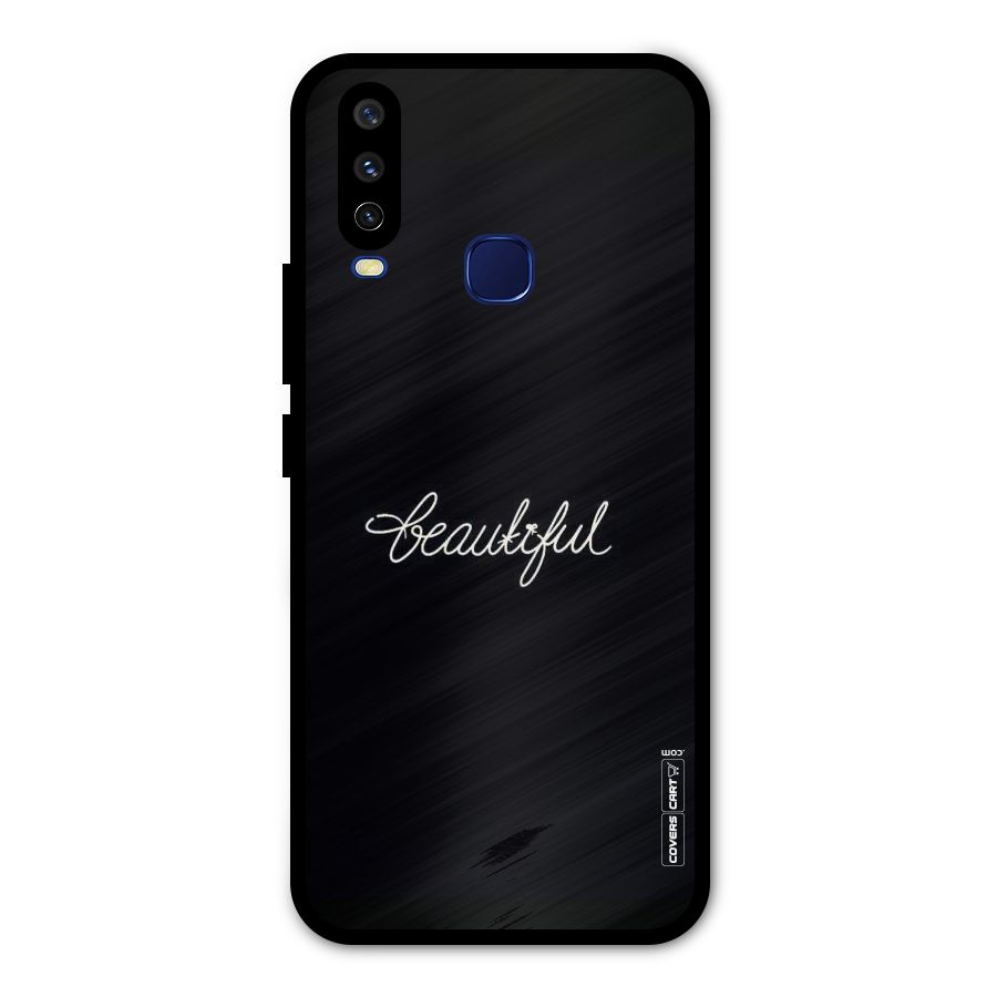 Classic Beautiful Metal Back Case for Vivo Y15