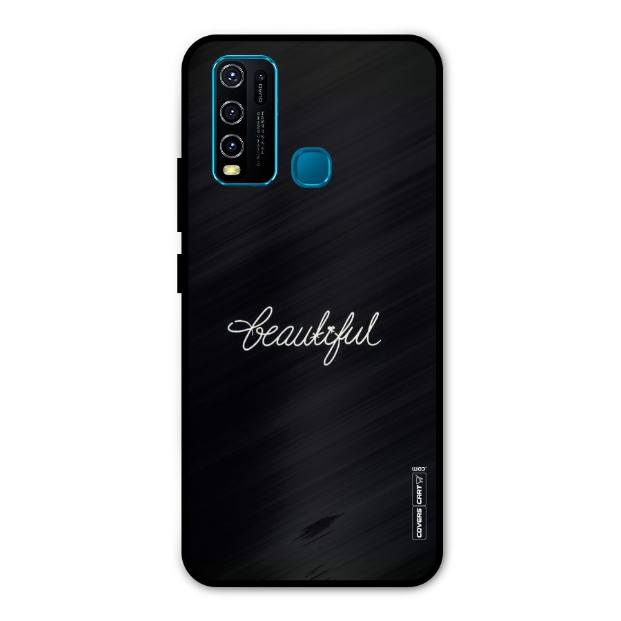 Classic Beautiful Metal Back Case for Vivo Y50