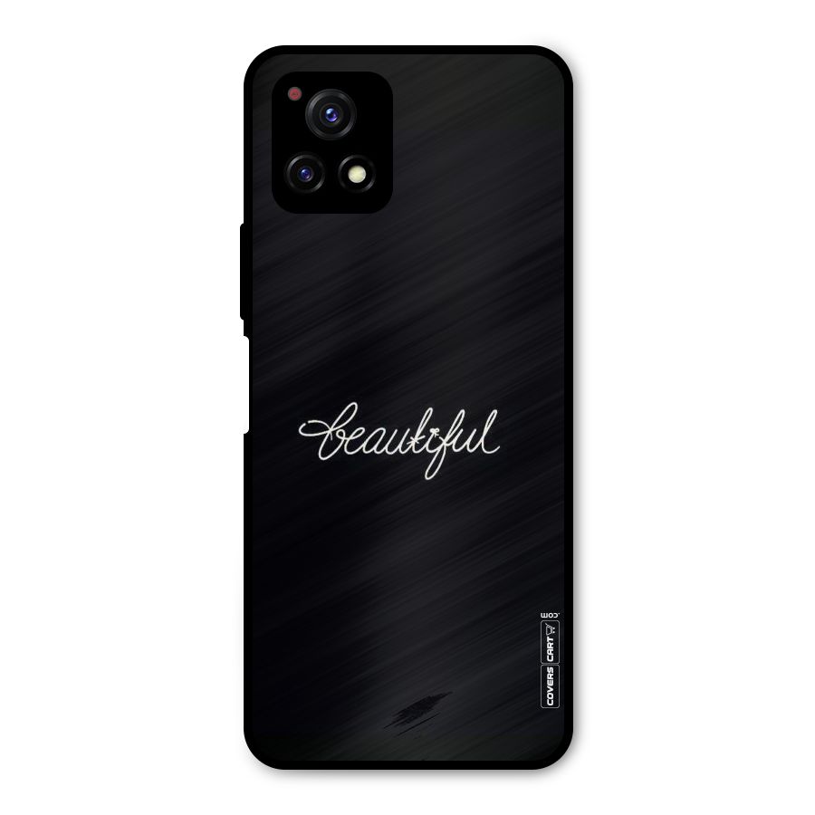 Classic Beautiful Metal Back Case for Vivo Y72 5G