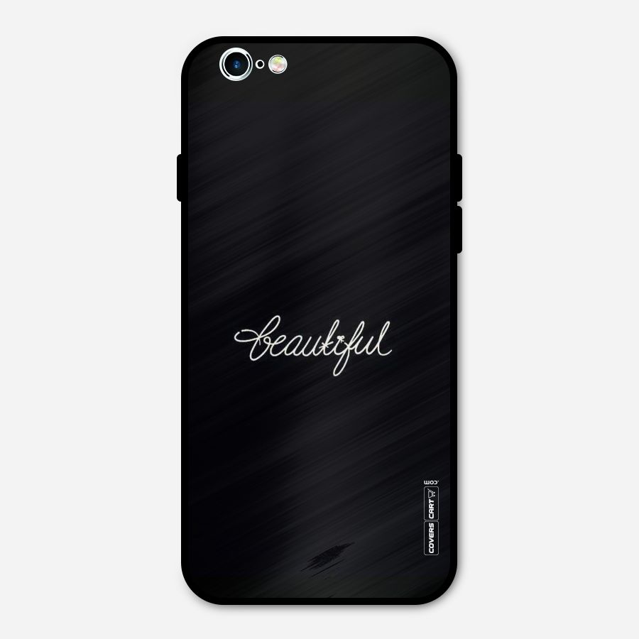 Classic Beautiful Metal Back Case for iPhone 6 6s