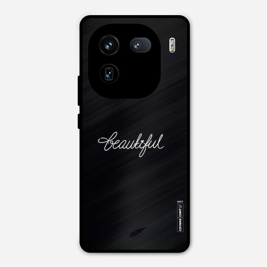 Classic Beautiful Metal Back Case for iQOO 12
