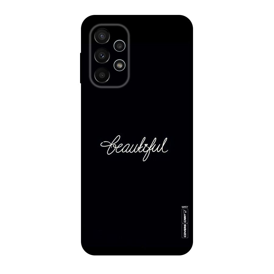Classic Beautiful Original Polycarbonate Back Case for Galaxy A23