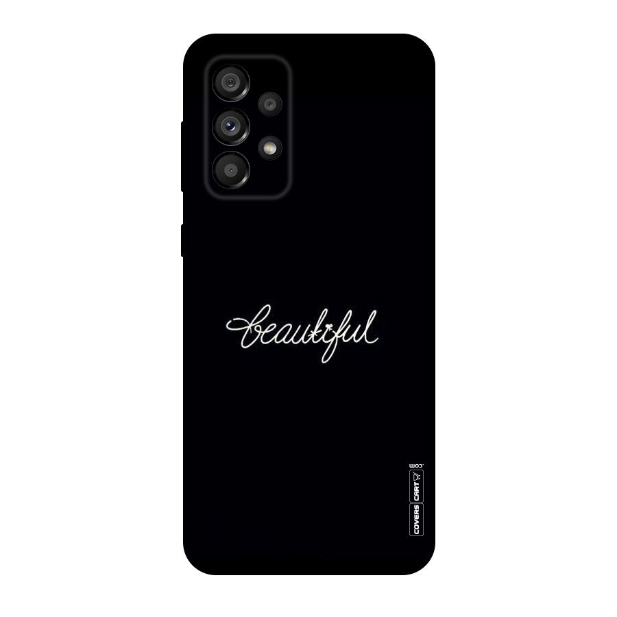 Classic Beautiful Original Polycarbonate Back Case for Galaxy A73 5G