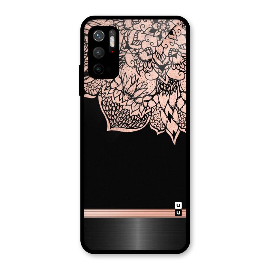 Classic Black Sleak Design Metal Back Case for Redmi Note 10T 5G