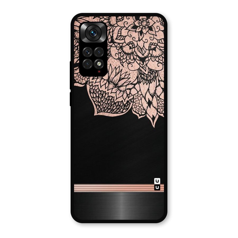 Classic Black Sleak Design Metal Back Case for Redmi Note 11s