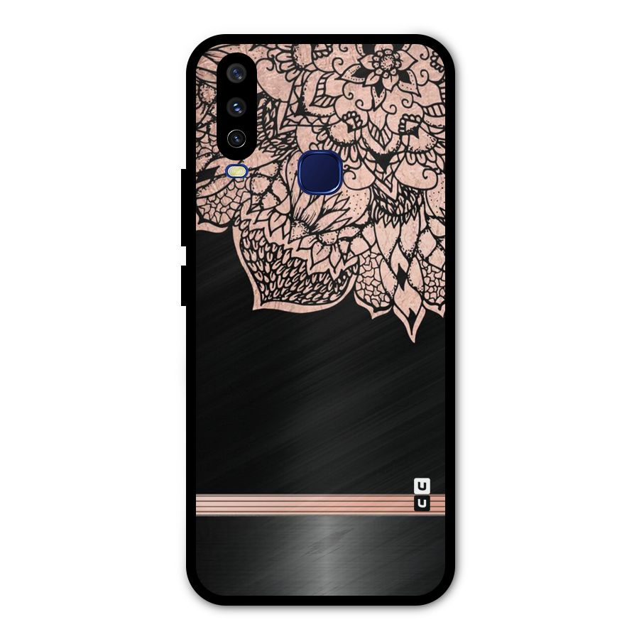 Classic Black Sleak Design Metal Back Case for Vivo V17