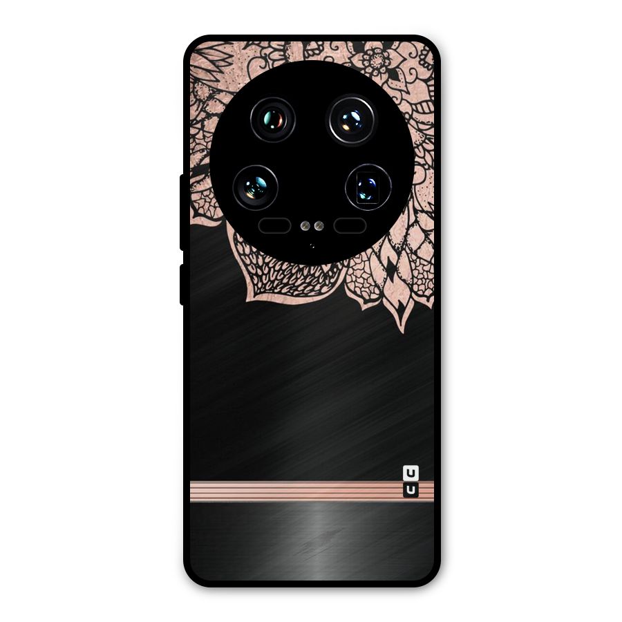 Classic Black Sleak Design Metal Back Case for Xiaomi 14 Ultra