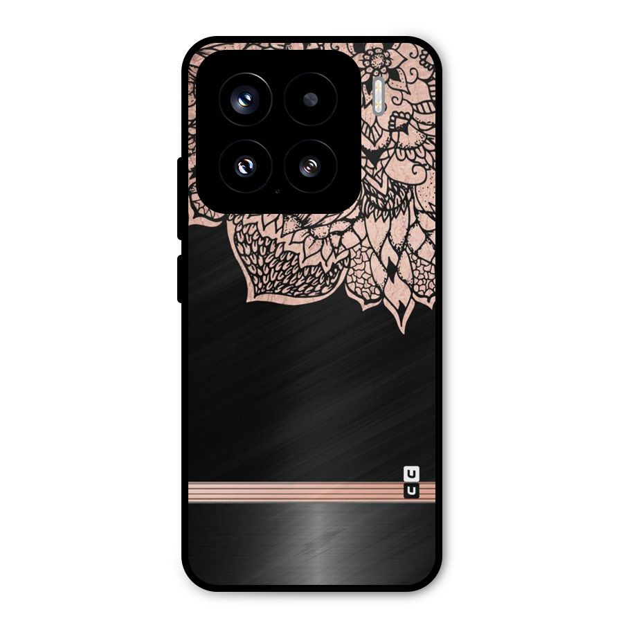 Classic Black Sleak Design Metal Back Case for Xiaomi 15